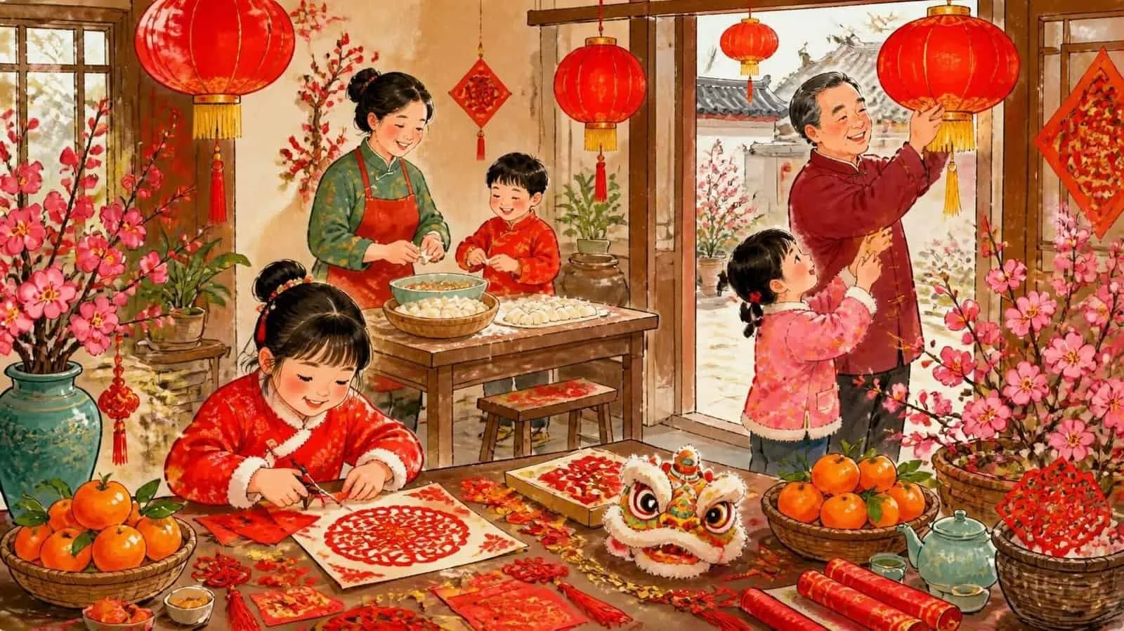 new year preparations